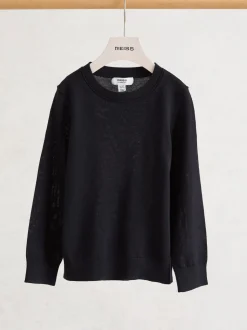 Reiss Wessex Merino Wool Col rond Pull