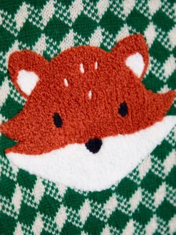 Renard vert - Jojo Maman Bébé Tirette d'application