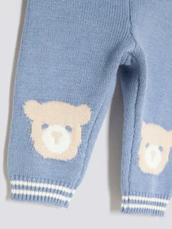 River Island Cardigan Fairisle ours bébé garçon