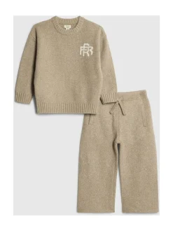 River Island Ensemble pull et jogging en maille RR pour jeunes garçons
