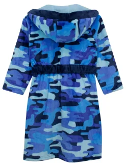 Robe de chambre Harry Bear camouflage BLEU CAMOUFLAGE AOP
