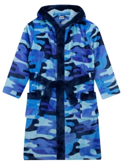 Robe de chambre Harry Bear camouflage BLEU CAMOUFLAGE AOP