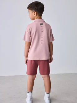 Rose - Baker by Ted Baker ensemble polo et short oversize