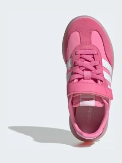 Rose - Baskets adidas Barreda Decode élastique pour enfant à lacets élastiques