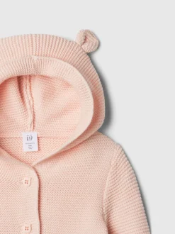 Rose - Cardigan Gap Brannan Bear en maille de coton doux (nouveau-né24mois)