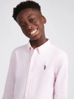 Rose - Chemise Oxford U.S. Polo Assn Garçons