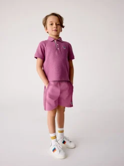 Rose - Ensemble polo et short Paul Smith Junior garçon