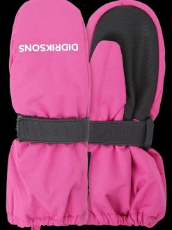 Rose - Gants Moufles zippés imperméables Didriksons Biggles