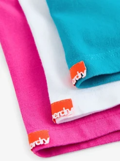 Rose - Lot de 3 t-shirts Superdry