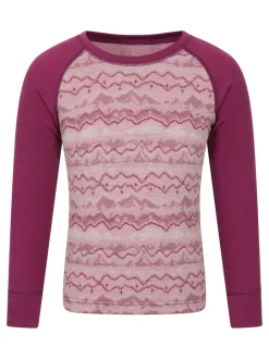 Rose - Mountain Warehouse Ensemble de base en jacquard mérinos