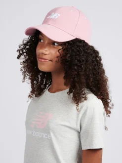 Rose - New Balance Casquette avec petit logo