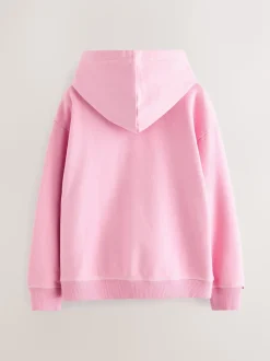 Rose - Superdry Logo Sweat-shirt à capuche