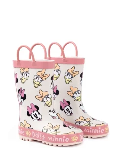 Rose - Vanilla Underground Bottes en caoutchouc Mickey & Pluto garçon avec poignées