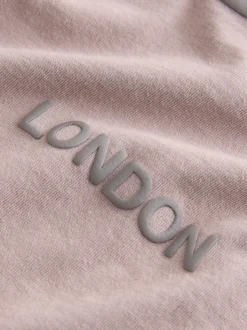 Rose délavé - smALLSAINTS Biggy ensemble t-shirt et short en molleton oversize