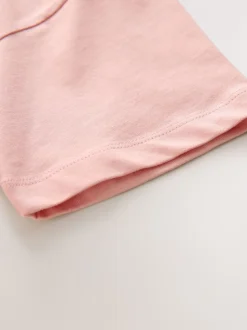 Rose pêche - T-shirt Manches courtes (3-16ans)