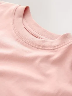 Rose pêche - T-shirt Manches courtes (3-16ans)