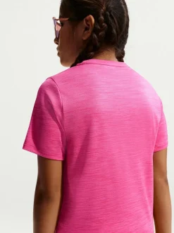 Rose rythème - T-shirt Nike Miler Dri-FIT à manches courtes