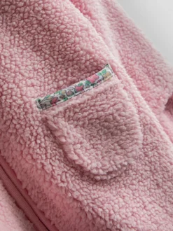 Rose souris - JoJo Maman Bébé Pramsuit douillet en borg Character