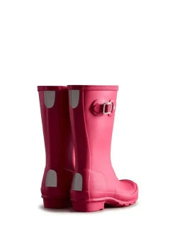 Rose vif - Hunter Big Kids Original Wellies