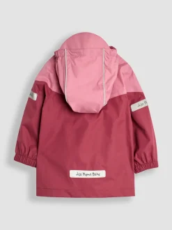 Rose vif - Jojo Maman Bébé Veste de pluie Pack Away