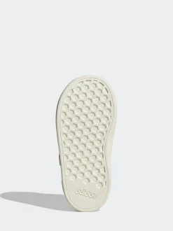 Rose/Blanc - adidas Grand Court 2.0 Baskets à lacets élastiques bébé