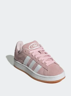 Rose/Blanc - Baskets Adidas Original Campus 00s Lace Junior