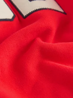 Rouge 1982 - Sweat imprimé All-over Col rond (3mois -7ans)