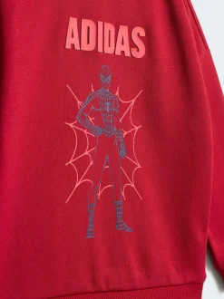 Rouge - adidas Ensemble Sweat-shirt et Joggings Marvel Spider-Man