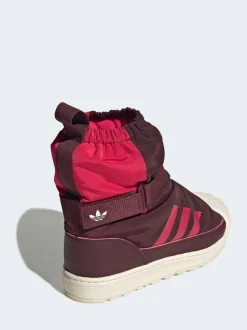 Rouge - Adidas Original Superstar 360 Bottes/Bottines pour enfants hivernalisés