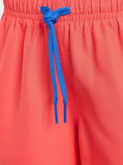 Rouge - adidas Trefoil 3-Rayures Short de bain enfant