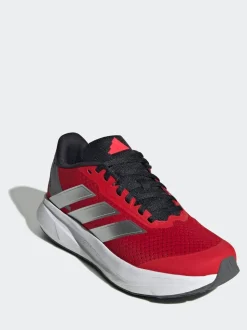 Rouge - Baskets adidas Duramo SL Running Junior en dentelle