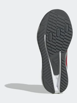 Rouge - Baskets adidas Duramo SL Running Junior en dentelle