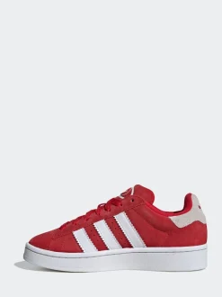 Rouge - Baskets Adidas Original Campus 00s Lace Junior
