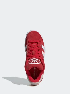 Rouge - Baskets Adidas Original Campus 00s Lace Junior