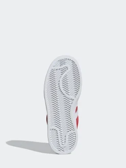 Rouge - Baskets Adidas Original Campus 00s Lace Junior