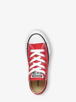 Rouge - Baskets Converse Chuck Taylor All Star Ox enfant