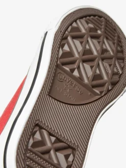 Rouge - Baskets Converse Chuck Taylor All Star Ox enfant