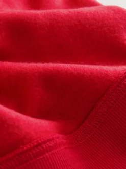 Rouge - Chandail scolaire à col roulé (3-16ans)