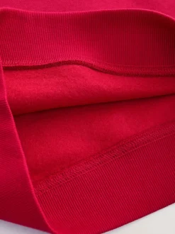 Rouge - Chandail scolaire à col roulé (3-16ans)