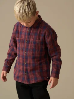 Rouge - Chemise Angel & Rocket Felix double face