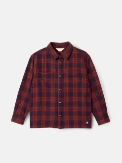 Rouge - Chemise Angel & Rocket Felix double face