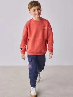 Rouge - Ensemble jogging Baker by Ted Baker sweat et cargo