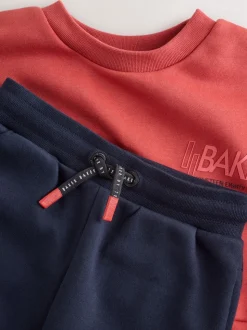 Rouge - Ensemble jogging Baker by Ted Baker sweat et cargo