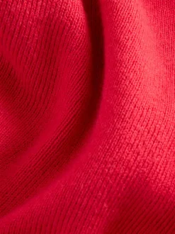 Rouge - Lot de 2 pulls Clarks unisexes en maille pour l’école