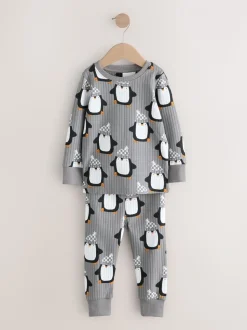 Rouge - Pyjama Snuggle de Noël, lot de 3 (9mois-10ans)