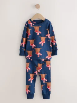 Rouge - Pyjama Snuggle de Noël, lot de 3 (9mois-10ans)