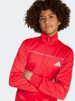 Rouge - Survêtement adidas Tricot Colour Pop Kids