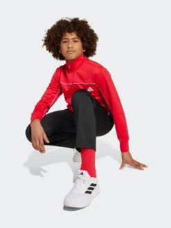 Rouge - Survêtement adidas Tricot Colour Pop Kids