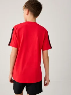 Rouge - T-shirt adidas Essentials enfant