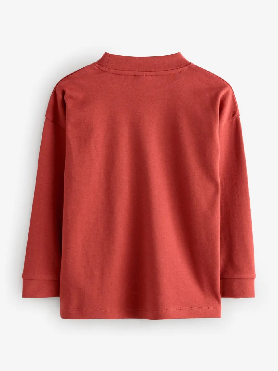 Rouge - T-shirt Baker by Ted Baker poids lourd à manches longues